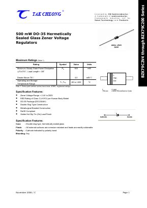 C Datasheet Pdf Tak Cheong Electronics Holdings Co Ltd