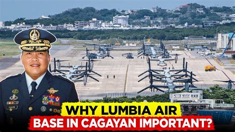 How Lumbia Air Base In Cagayan De Oro Is Important For The Philippines Youtube