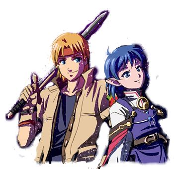 Star Ocean Ex Rena And Claude Clip Art Library