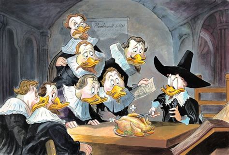 Donald Duck Friends Inspired By Rembrandt S The Anatomy Catawiki