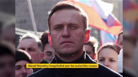 Alexe Navalny Lopposant Politique Hospitalis En Russie Vid O