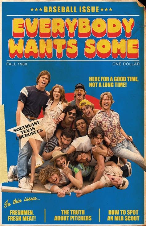 Everybody Wants Some Movie Poster 11x17