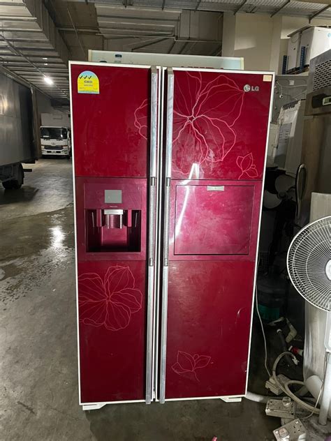 Used 551l Lg Side X Side Refrigerator Freezer Tv And Home Appliances Kitchen Appliances