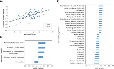 Sparse Canonical Correlation Analysis SCCA For Language Features And