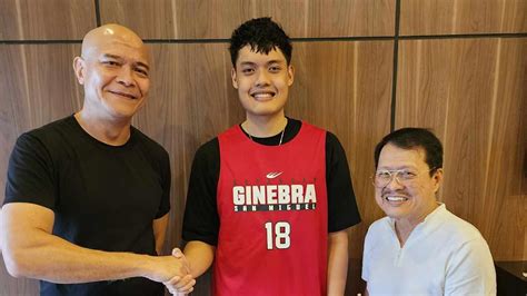 Ralph Cu Signs One Year Contract With Barangay Ginebra