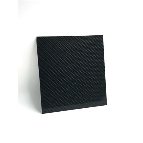 Single Sided Carbon Fiber Plate X X Mm Clipcarbono