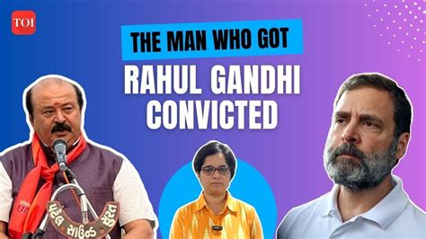 Purnesh Modi Vs Rahul Gandhi Who Is Purnesh Modi Details Of The Man