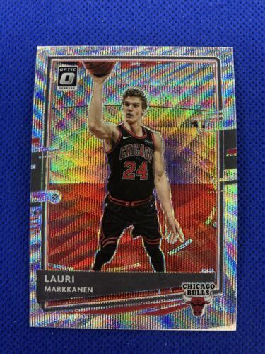 Lauri Markkanen Panini Donruss Optic Basketball Silver Wave