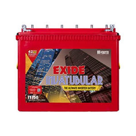 Exide It Inva Tubular Ah Tall Tubular Battery Price Buy Exide