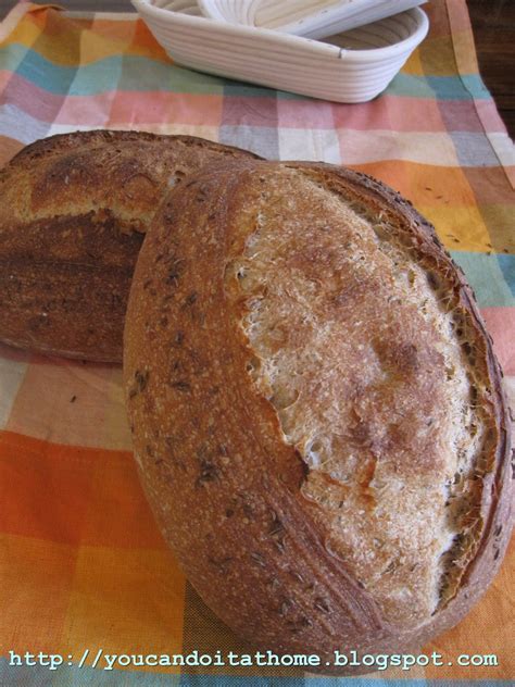 You Can Do It At Home Light Rye Bread With Caraway Seeds Sour