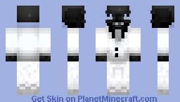 Black Mask (Batman) Minecraft Skin