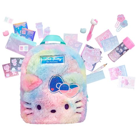 amazoncom real littles  kitty  anniversary big backpack