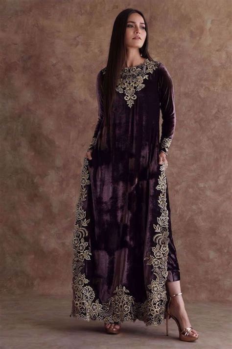 New Velvet Dress Designs Ideas Velvet Suit Design Velvet