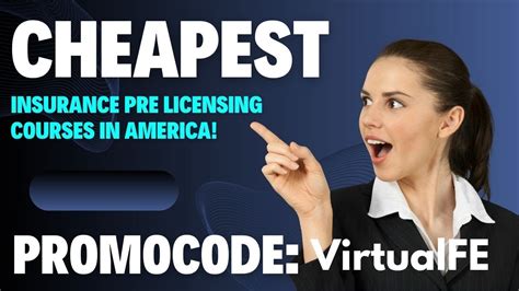 Cheapest Insurance Pre Licensing Courses In America🇺🇸 Promocode Virtualfe Youtube