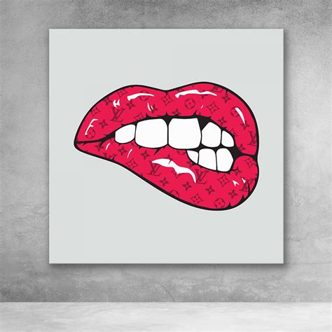 Louis Vuitton Pop Art Lips Light In 2020 Pop Art Lips Pop Art Art