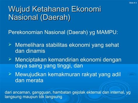 Pengembangan UMKM Untuk Ketahanan Ekonomi Nasional PPT