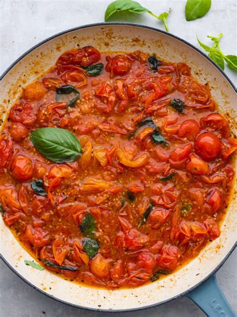 Easy Cherry Tomato Sauce Recipe The Recipe Critic