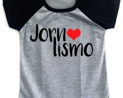 Camiseta Raglan Amo Jornalismo Elo