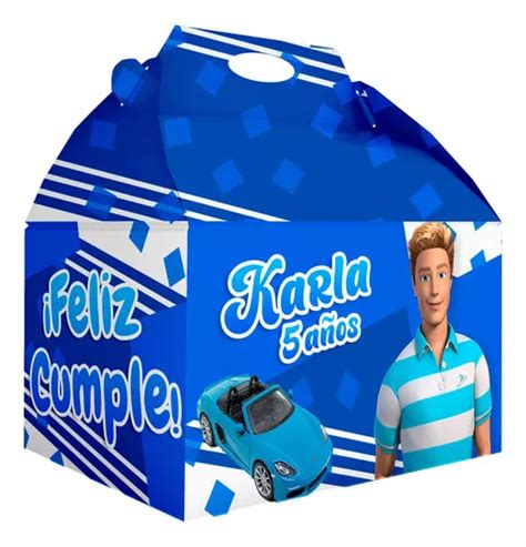 25 Caja Dulcera Bolo Fiesta Infantil Barbie Envío gratis