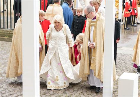 Camilla Had Special Names Sewn Into Dazzling Coronation Gown In