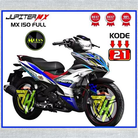 Jual Decal Sticker Striping Fullbody Variasi Jupiter Mx King