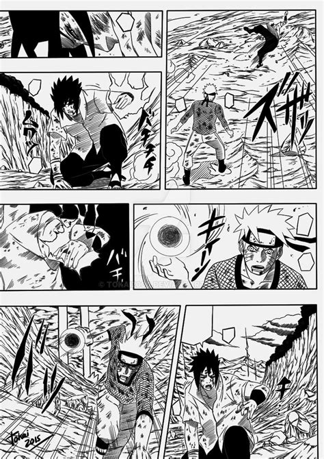 Naruto vs Sasuke manga panel by tokai2000 on DeviantArt