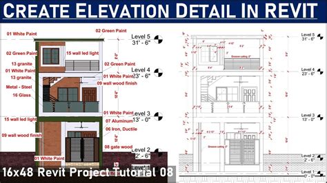 What Is A Front Elevation Drawing In Revit Infoupdate Org