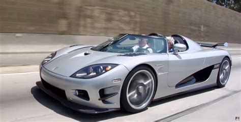 Koenigsegg Trevita CCXR Visits Jay Leno - TeamSpeed