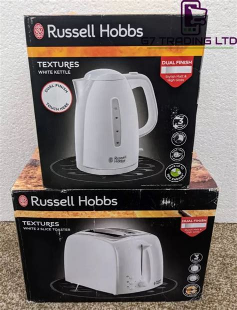 Russell Hobbs Textures Kettle Slice Toaster Set