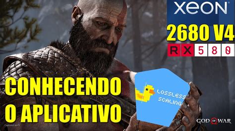 Testei O Lossless Scaling A Rx No God Of War E Horizon Zero