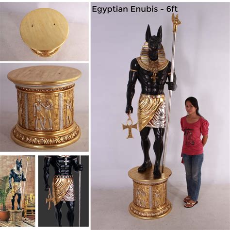 Egyptian Jackal Statue