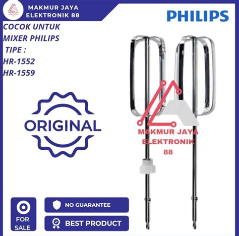 Stick Mixer Philips ORIGINAL HR 1552 HR 1559 PENGADUK ADONAN KUE Stik