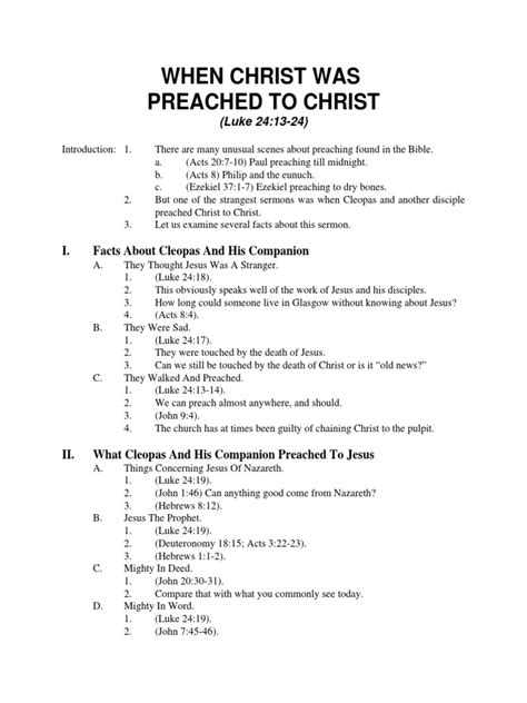 Christ | PDF | Jesus | Sermon