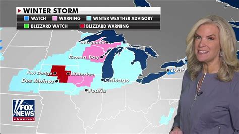 Winter storm slams Midwest as coldest air of the season moving in | Fox ...