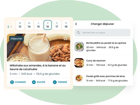 Plan de repas personnalisé pour la gestion du diabète Klinio