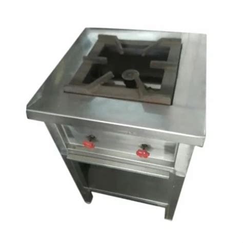 Stainless Steel Single Burner Commercial Gas Stove For Restaurants And