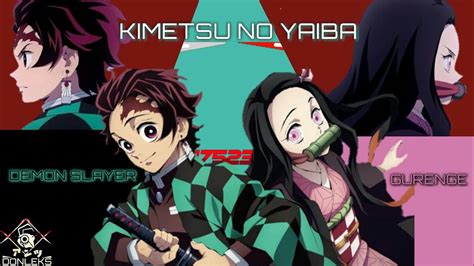 Demon Slayer Kimetsu No Yaiba Gurenge Lyric Video Amv Youtube