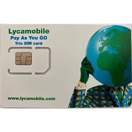 travSIM Carte SIM Lycamobile Valable 30 Jours 2 Go de Données