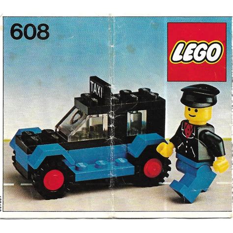 LEGO Taxi Set 608-2 Instructions | Brick Owl - LEGO Marketplace