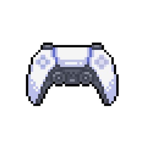 Premium Vector Stick Controller In Pixel Art Style