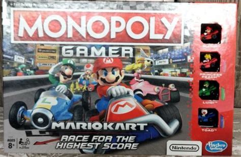 Monopoly Gamer Mario Kart Board Game