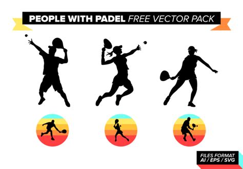 Pelota Padel Dibujo Imágenes Padel Joven Es Padel Tenis Jugador