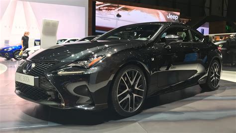 New Lexus RC 300h F Sport Black Edition Arrives At Geneva Auto Express