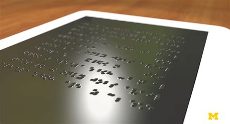 Dynamic Touchscreen Could Display In Braille | Popular Science