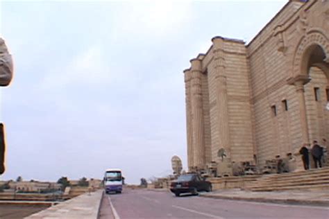 Windows With Balconies In Tikrit Palace In Tikrit, Iraq. Stock Footage ...