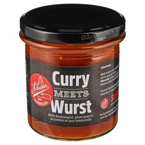 SCHRÖDER Currywurst im Glas ALDI SÜD