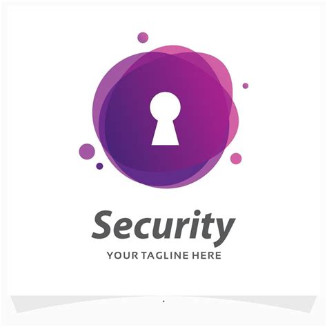 security logo design template 14797606 Vector Art at Vecteezy