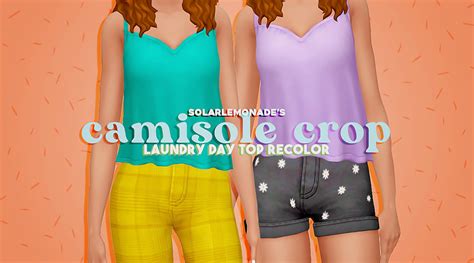 Camisole Crop Recolor By Solarlemonade Solarlemonade On Tumblr