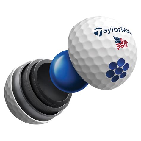 Taylormade Tp5 Usa Half Dozen Golf Balls Pga Tour Superstore