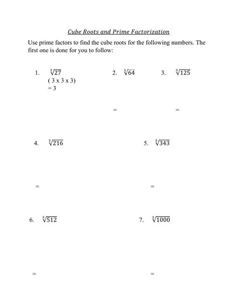 428717 Cube Root And Prime Factorization Dominique